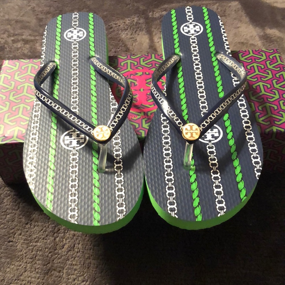 Tory Burch Printed Thin Flip Flop